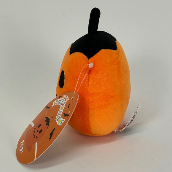 Squishmallows 5 Inch Paige the Pumpkin Halloween Plush Kellytoy 2023 NWT - Picture 4 of 6